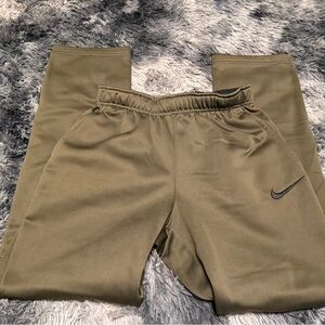 Nike Dri-Fit Olive Green Track Pants
